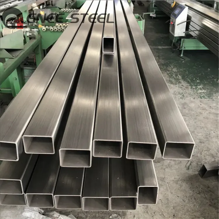 Stainless hlau Box Tube