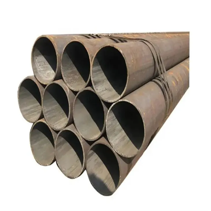 Kub Muag A36 A53 Ncaj Seam Welded Yeeb Nkab