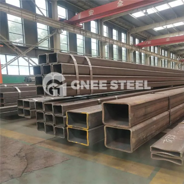 JIS G3466 Rectangle Carbon Steel Tube Rau Cov Qauv