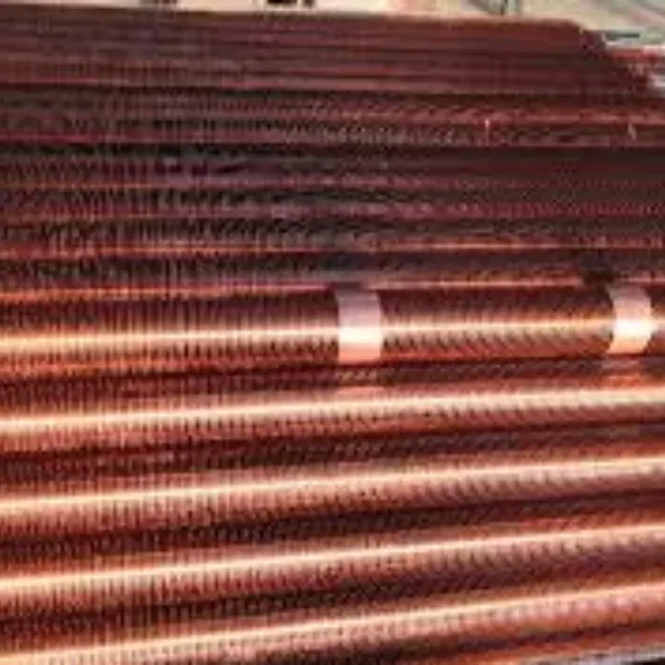 Phosphorus Copper Brazed Fin Tube|Brazed Copper Finned Tube