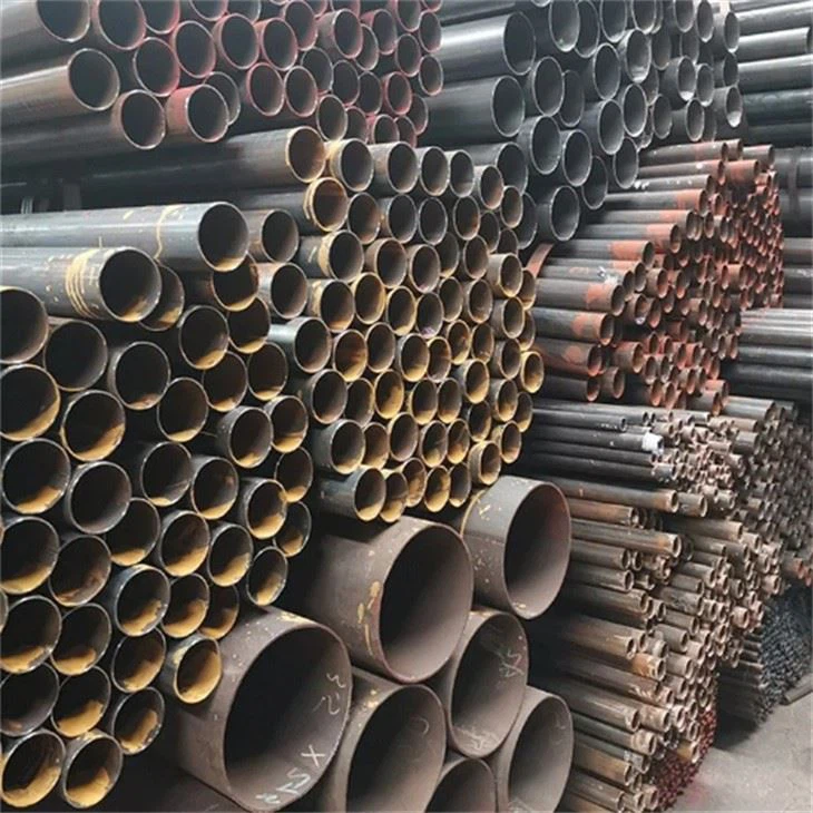 Q235B Round yeeb nkab ncaj seam Welded yeeb nkab