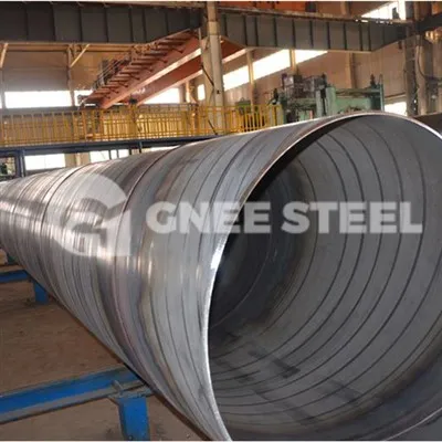 API SSAW Loj Diameter Kauv Welded Steel Pipe