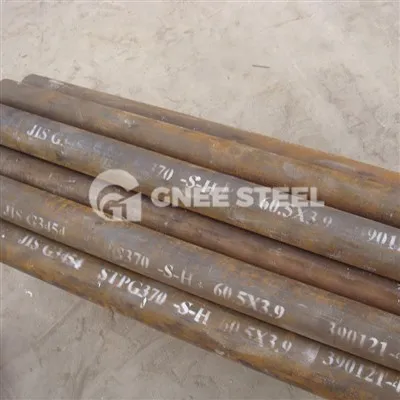 JIS G3444 STK400 Cov Qauv Hlau Tube