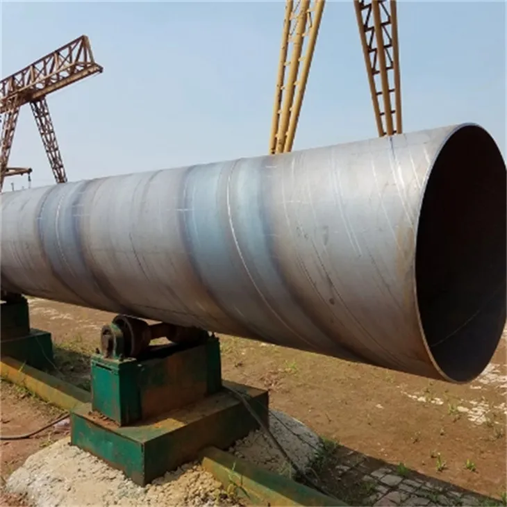 SSAW Q195 Carbon Steel Pipe Kauv Welded Yeeb Nkab